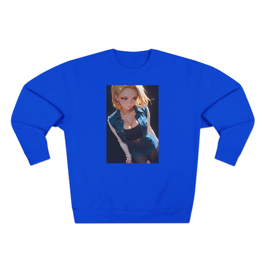Android 18 Crewneck Sweatshirt