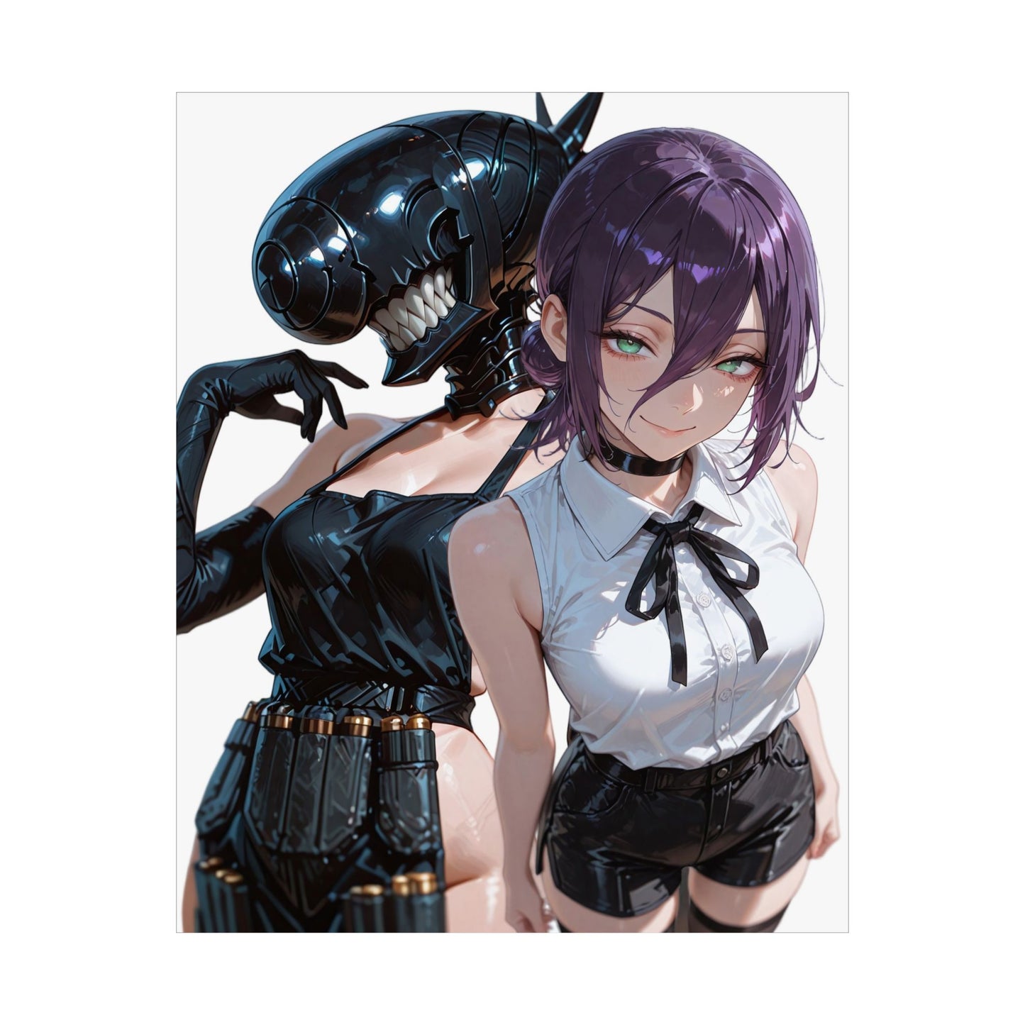 Bomb Devil x Reze (Chainsaw Man) Poster