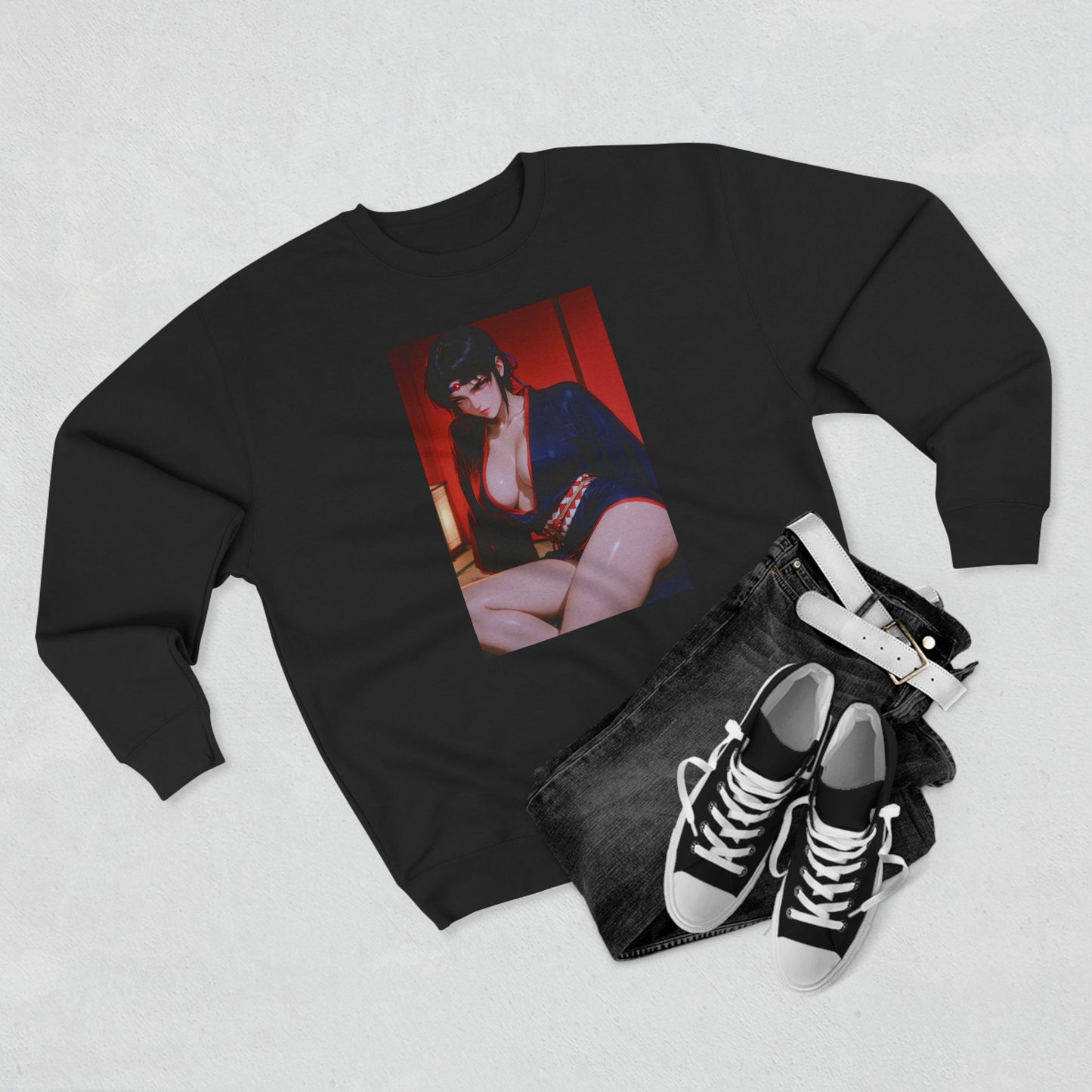 Kagero (Ninja Scroll) Crewneck Sweatshirt