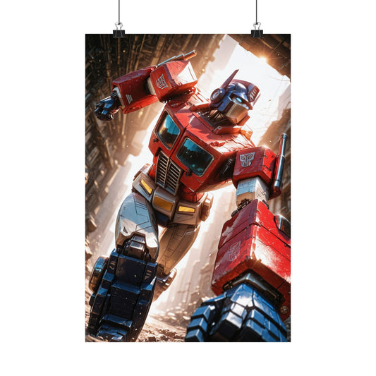 Optimus Prime Poster