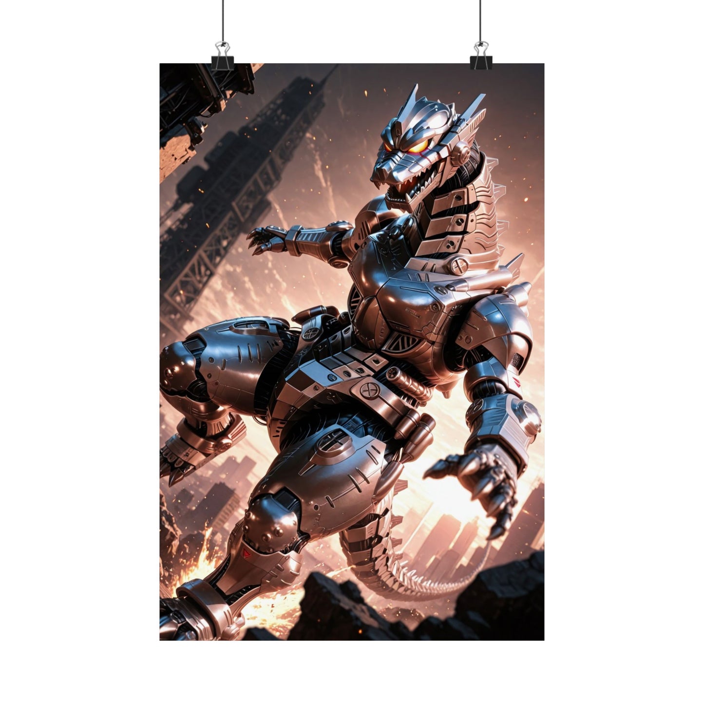 Mechagodzilla Poster