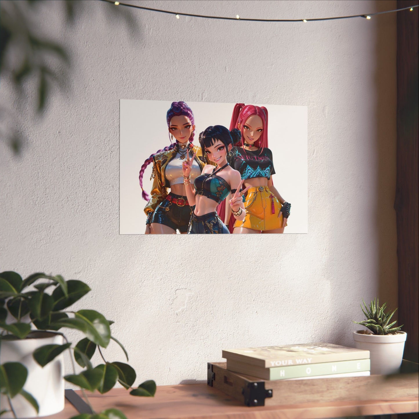 K-Pop Demon Hunters Huntrix Poster