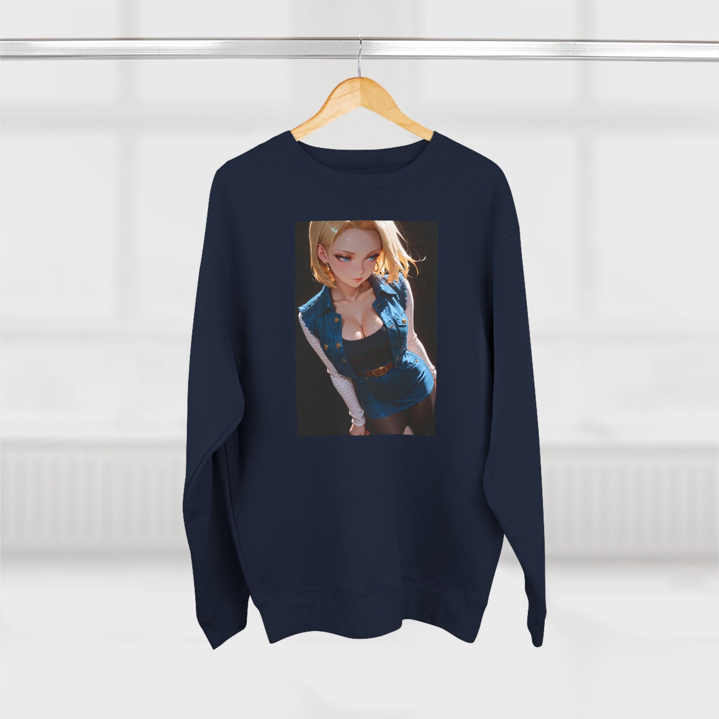 Android 18 Crewneck Sweatshirt
