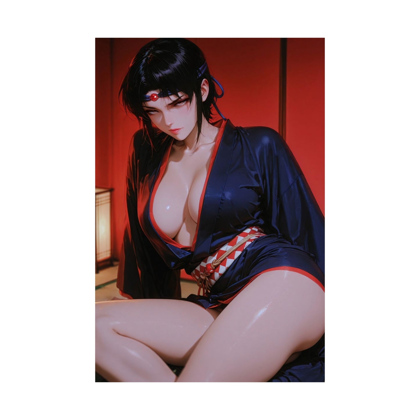 Kagero (Ninja Scroll) Poster