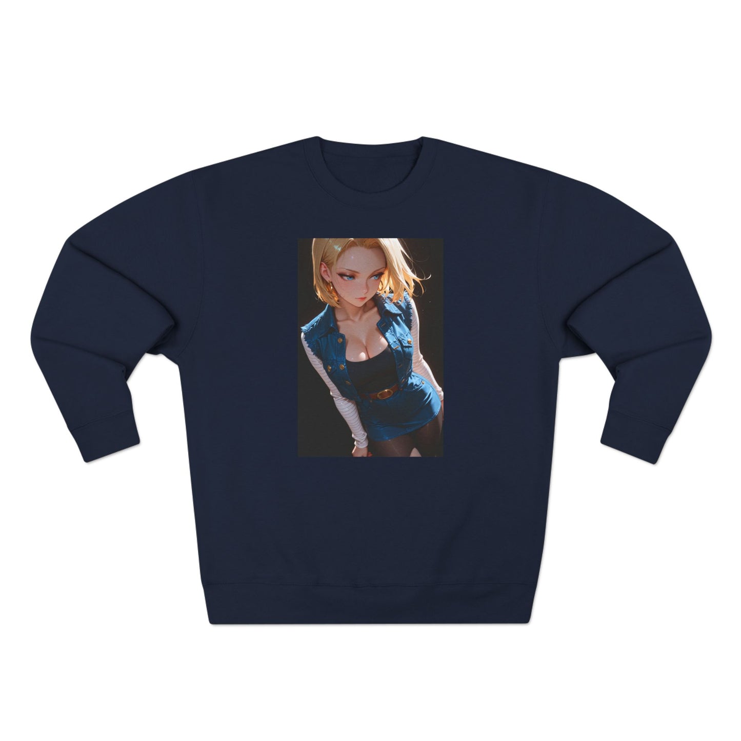 Android 18 Crewneck Sweatshirt