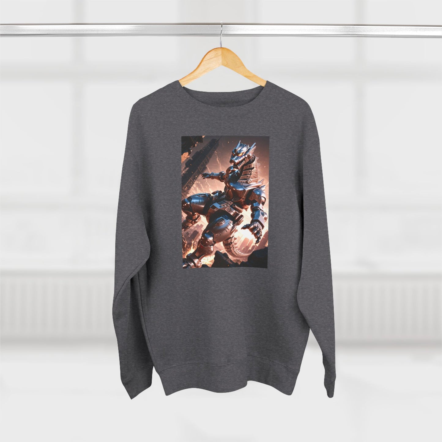 Mechagodzilla Crewneck Sweatshirt