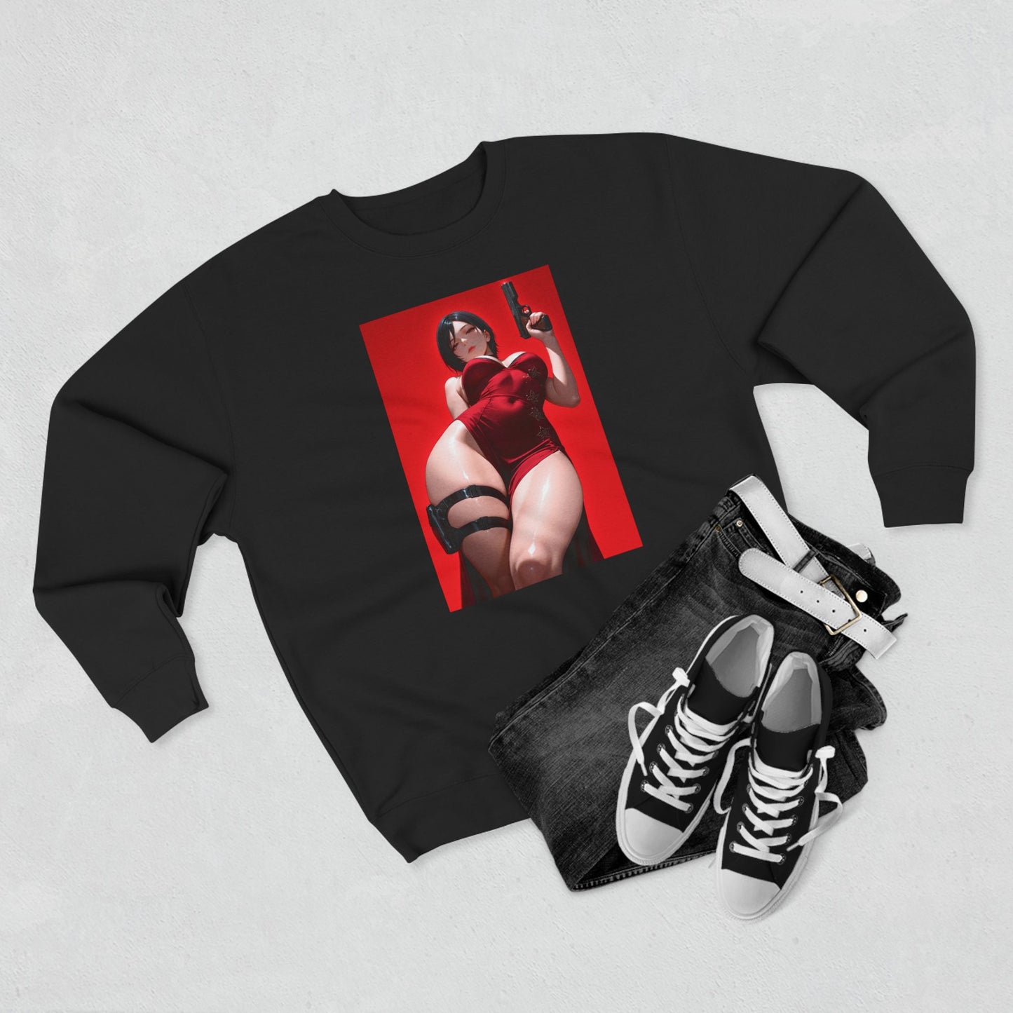 Ada Wong (Resident Evil) Crewneck Sweatshirt