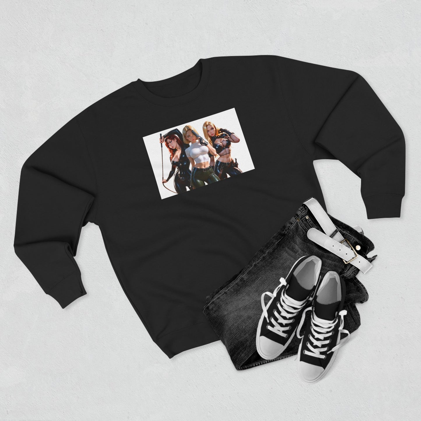 Danger Girl Crewneck Sweatshirt
