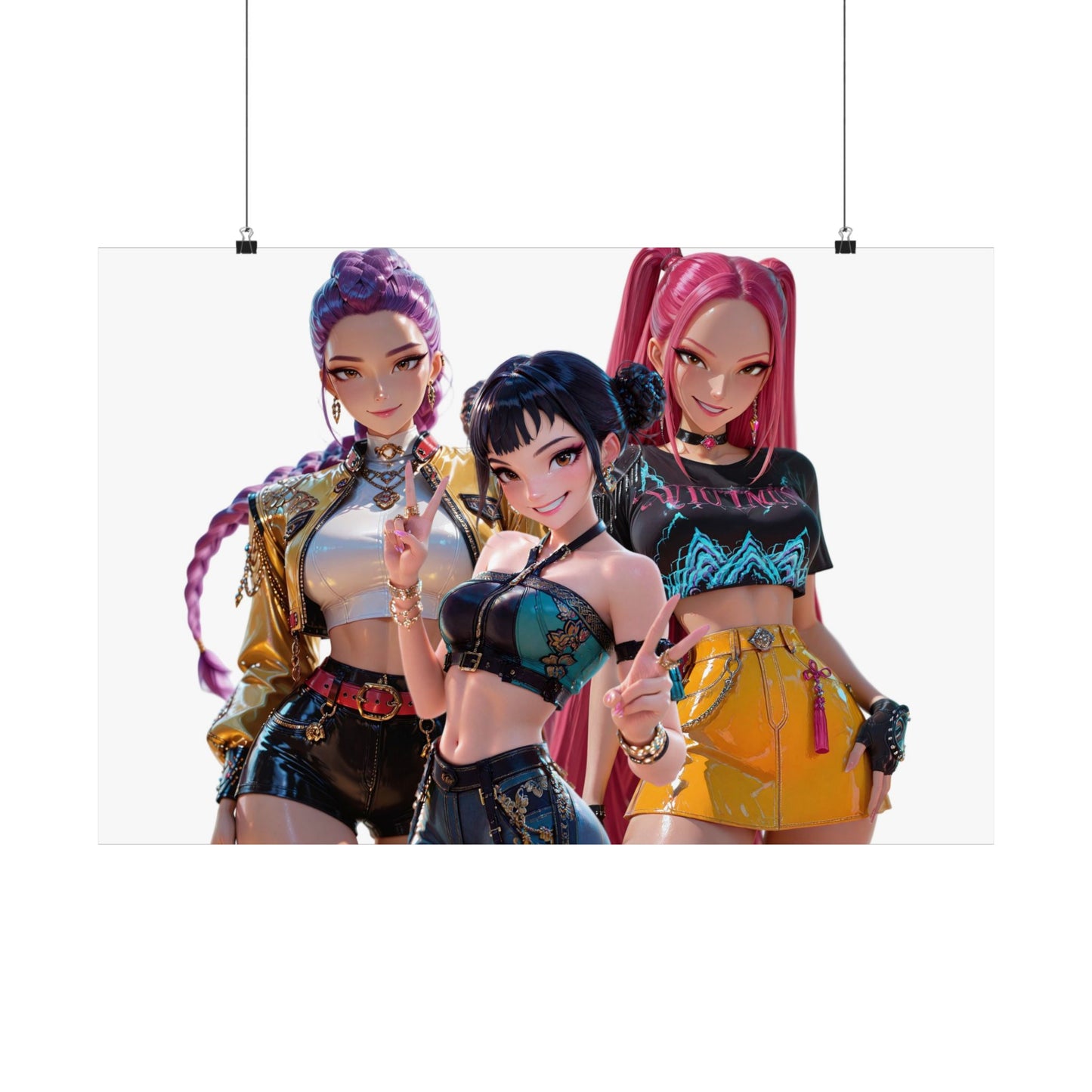 K-Pop Demon Hunters Huntrix Poster