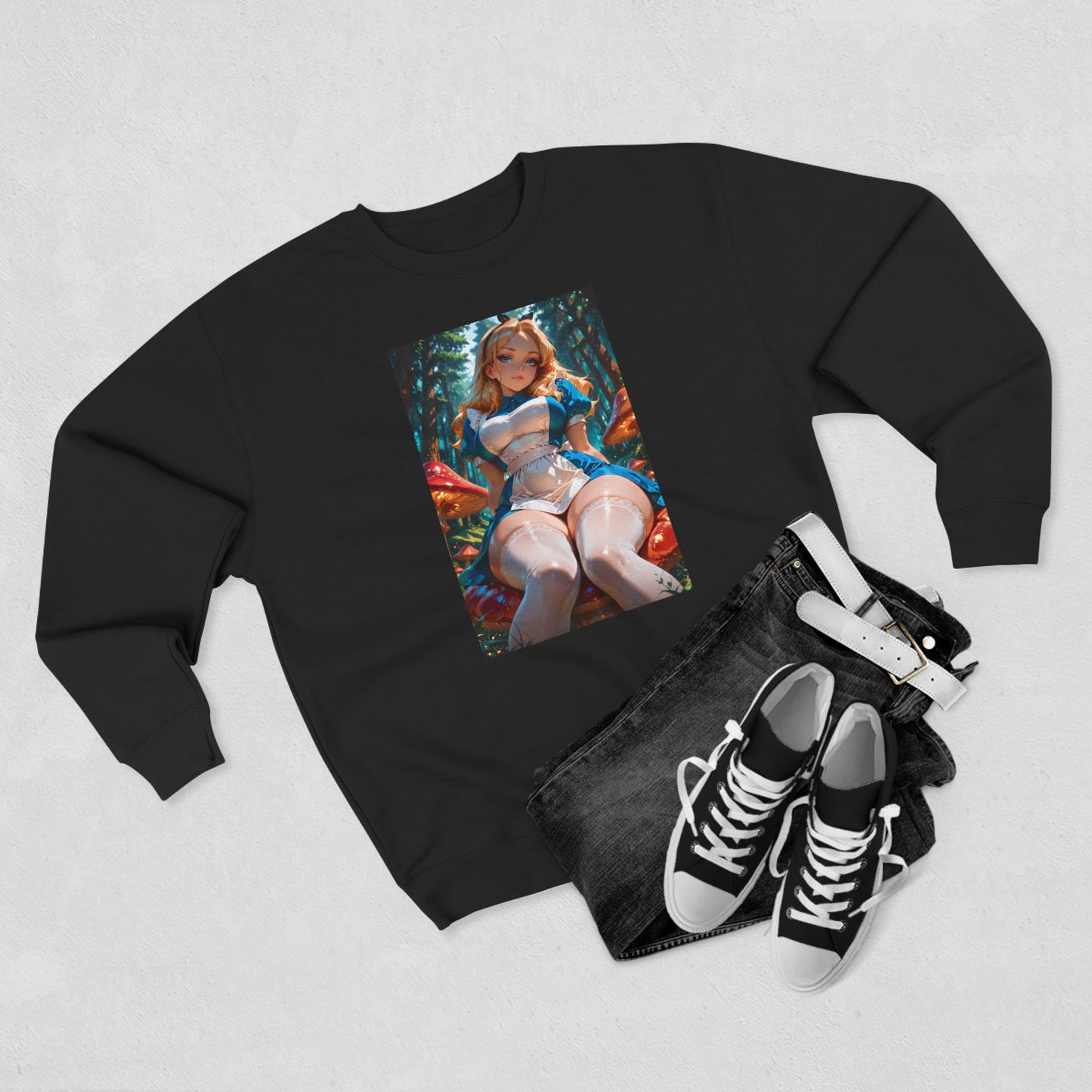 Alice In Wonderland Crewneck Sweatshirt