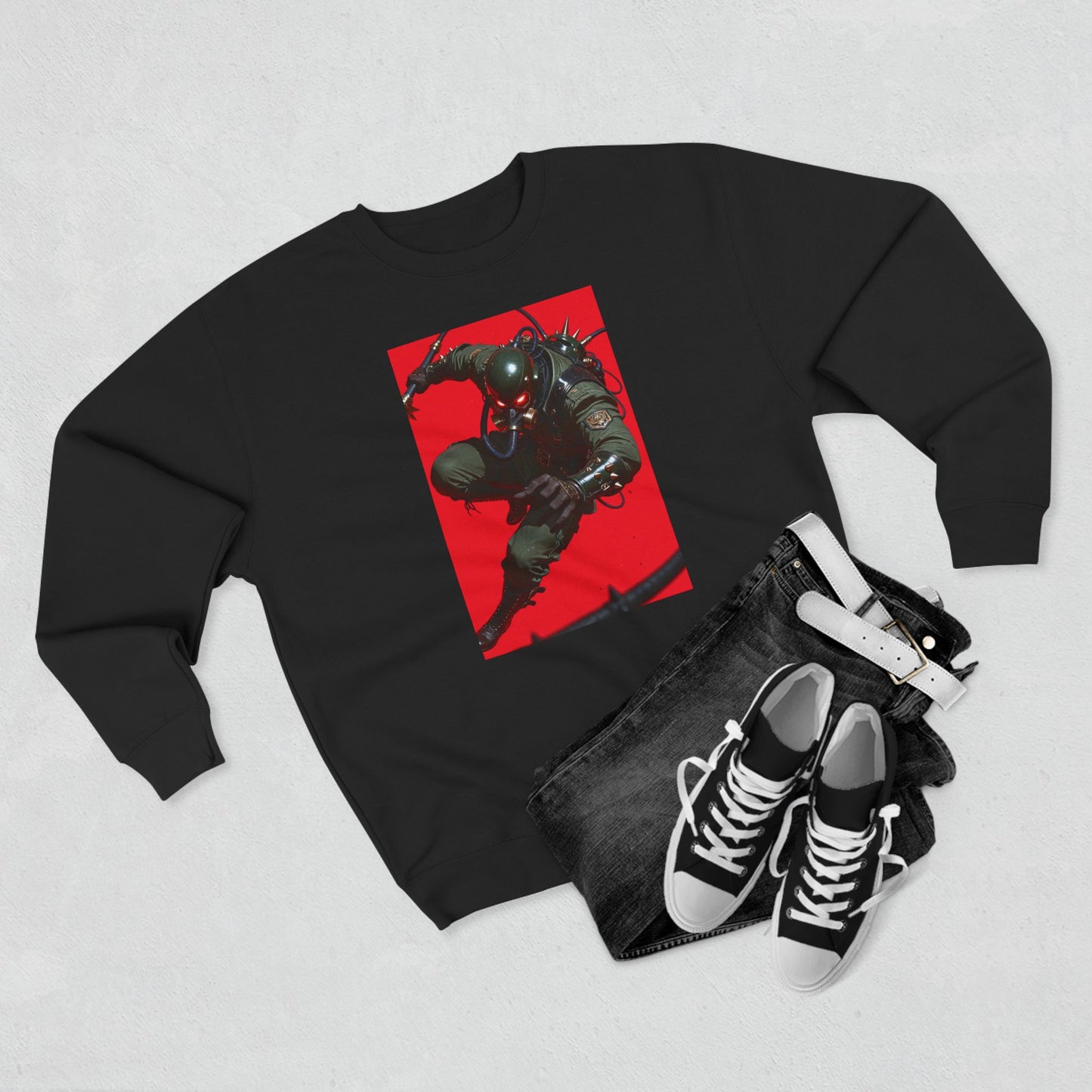 Vampire Soldier Crewneck Sweatshirt
