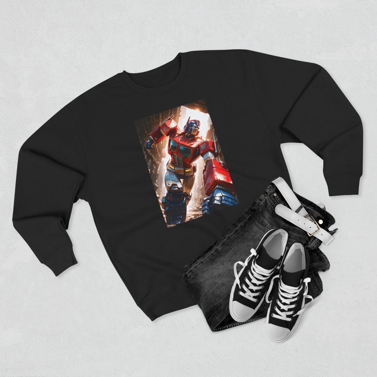 Optimus Prime Crewneck Sweatshirt