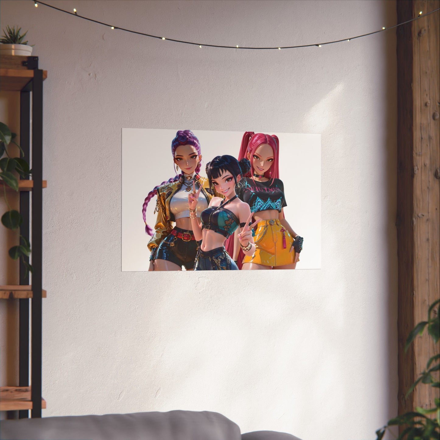 K-Pop Demon Hunters Huntrix Poster